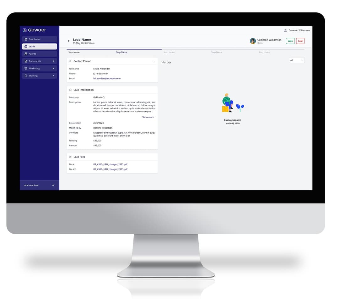 Completion Process Example